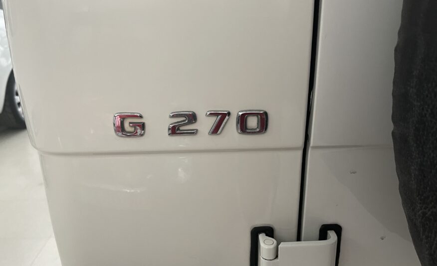 MERCEDES-BENZ CLASE G 270 CDI